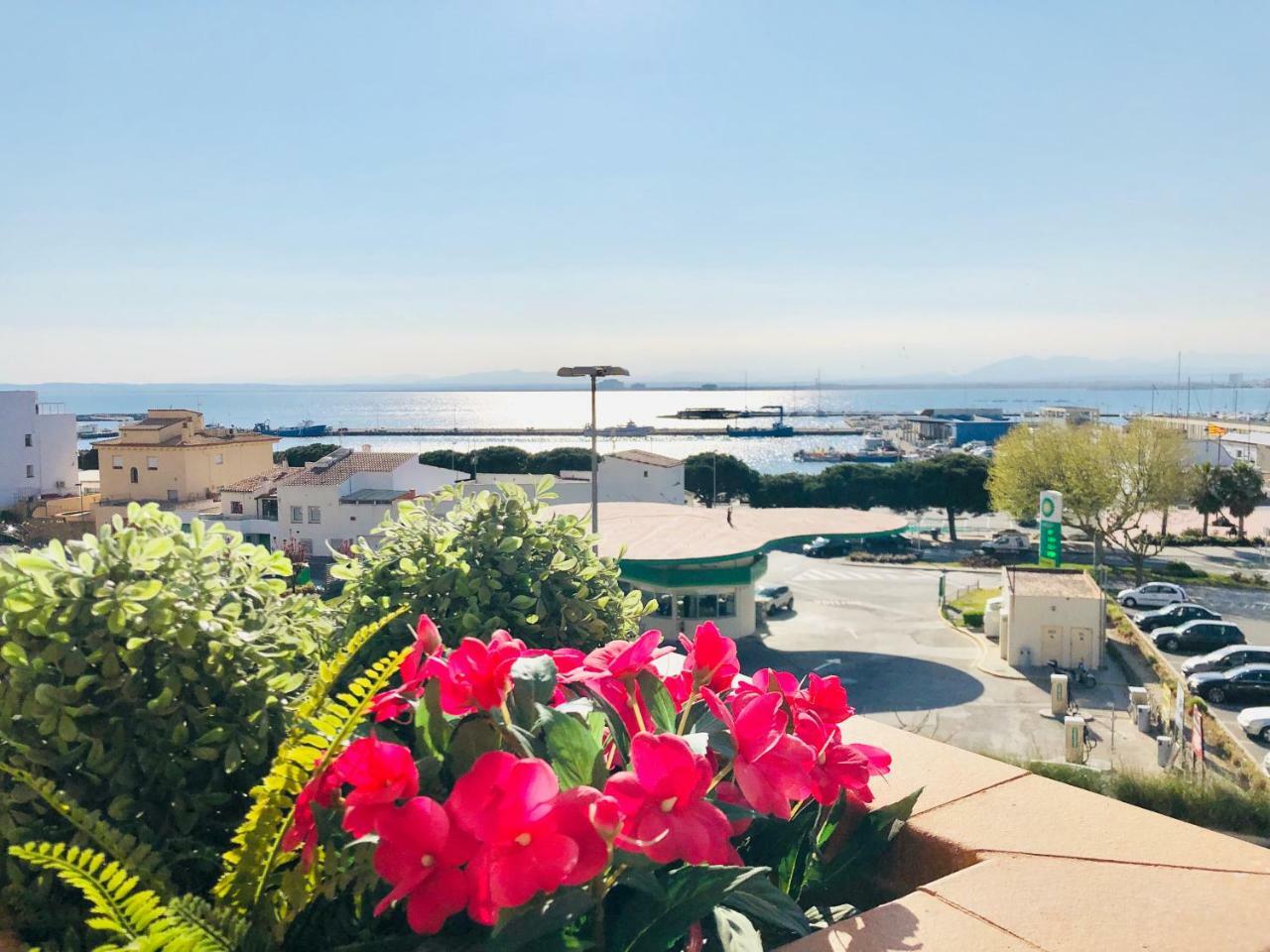Roc Mar 3 3D - Apartamento Cerca Del Centro Y De La Playa - Terraza Con Vistas Al Mar Y Al Puerto Roses Exterior foto
